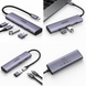 USB-C хаб UGREEN CM473 4-в-1 з 2&times;USB 3.0 та 2&times;USB-C 5Gbps 027 фото 2