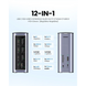 Док-станція UGREEN CM555 Pro 12-в-1 USB-C з HDMI, DisplayPort, LAN та PD 002 фото 2