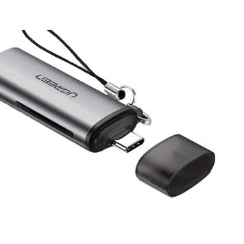 Кардрідер UGREEN CM184 USB-C 3.1 для SD та microSD карт 003 фото