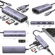 USB-C хаб Ugreen CM512 7-в-1 з HDMI 4K, RJ45, SD/TF та PD 100W 029 фото 2