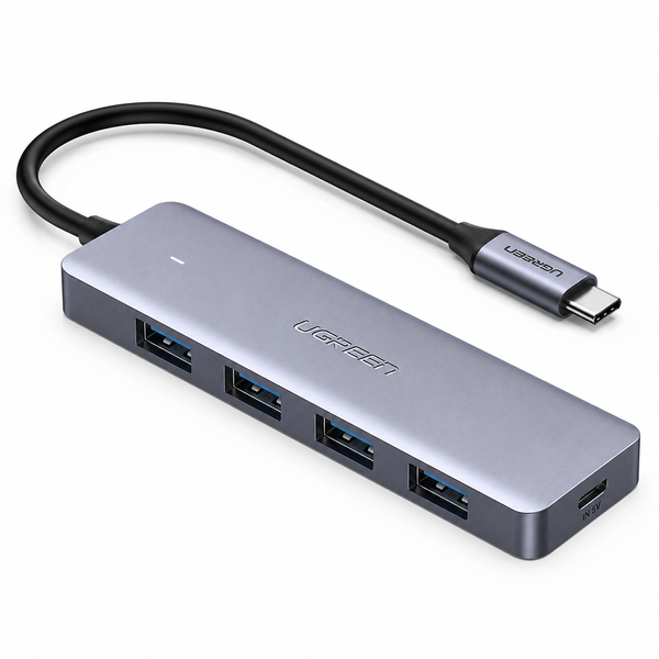 USB-хаб UGREEN CM219 4-Port USB 3.0 з додатковим живленням USB-C 017 фото